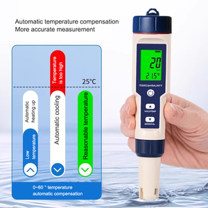 High Precision <strong>pH</strong> Meter, <strong>pH</strong> <strong>Pen</strong>, Portable Water Quality Detector with Five in One for <strong>PH</strong>/TDS/EC/SALT/TEMP Detection - Product Image 5