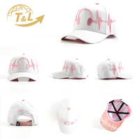 Casquettes de baseball unisexes en coton 4UGEAR personnalisées à 5 panneaux, visière légèrement incurvée, style sportif, avec cadre – Casquettes Dad Hat