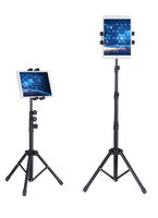 Support de tablette portable pour selfie, diffusion en direct, trépied intelligent pour téléphone avec cardan de contrôle, support de téléphone portable rétractable