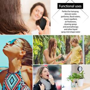 Flacon vaporisateur de poche format carte de crédit en PP, personnalisable avec logo, blanc, bleu, pêche, jaune, rose, violet, 5ml/10ml/15ml, pour alcool, 100 pièces - Product Image 5