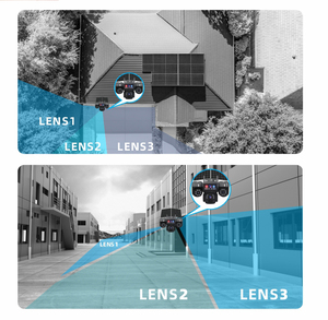 New V380 Pro 3-Ống Kính 6MP kép panel năng lượng mặt trời 120000mAh pin PTZ ai thông minh <span class=keywords><strong>Camera</strong></span> An Ninh với Built-in mic cho CCTV cài đặt - Product Image 3