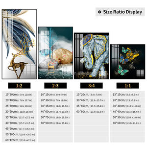 Home Decor Lord Ganesha Hindoe Goden Canvas Foto <span class=keywords><strong>Ganesh</strong></span> Posters Grote Ganesha Glas Schilderen - Product Image 5