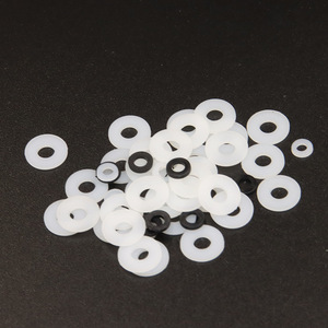 Arandela Plana Aislante de Nylon Jiafei M2 2.5 Blanca con Orificio Pasante para Aplicaciones de Bajo Voltaje - Product Image 2