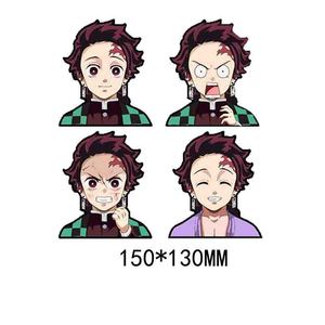 10-15cm personnalisé 3D lenticulaire PET mouvement Anime démon tueur autocollant voiture autocollants et décalcomanies pour la décoration de voiture - Product Image 2
