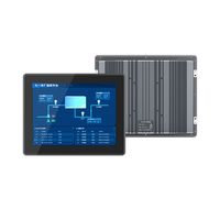 Monitor Industrial de 10.4 Pulgadas con Panel Capacitivo G+G, Interfaz Táctil HDMI, VGA y USB para Equipos de Producción