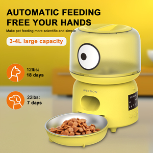 CITICITY Distributeur automatique intelligent et personnalisable pour animaux de compagnie, écoresponsable, avec enregistrement vocal programmable et bouton Wi-Fi, pour chats, fabriqué par Pet Shop - Product Image 5