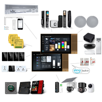 Panneau d'écran intelligent Golden Security New TPA08 de 8 pouces avec commande vocale Alexa intégrée et haut-parleurs 2W, émetteur IR, passerelle Zigbee