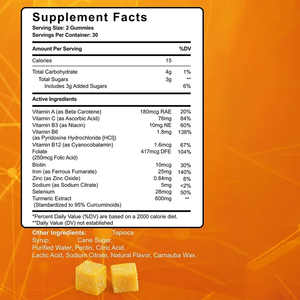 Bonbons de fer végétaliens de marque privée OEM pour hommes et femmes avec supplément de fer à la vitamine C pour les personnes souffrant de carence en fer et d'anémie - Product Image 2