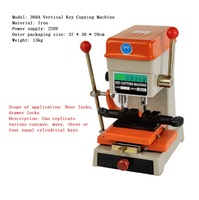 Duplicateur de Clés Vertical Manuel Électrique Bivalent 368A / Machine à Tailler les Clés