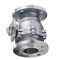 Vannes à boisseau sphérique flottantes manuelles à bride en acier inoxydable type O, norme américaine API60, DN15-DN200, OEM, haute performance, modèle Carp Journey Q41F