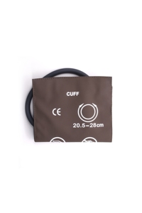 NIBP <span class=keywords><strong>Cuff</strong></span> PU Chất liệu người lớn nhỏ Kích thước 20.5-28cm huyết áp <span class=keywords><strong>Cuff</strong></span> ống đơn <span class=keywords><strong>BP</strong></span> <span class=keywords><strong>Cuff</strong></span> Nâu thấp nhà máy giá - Product Image 2