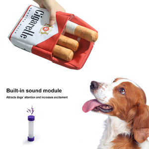 Nouveauté Cigs Funny Plush Squeaky Dog Chew Toy Hide Seek Treat Burrow Pet Puzzle Toy OEM Factory Wholesale Supplier - Product Image 3