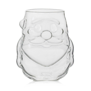 Tasse en verre borosilicate en forme de Père Noël 690 ml, résistante à la chaleur, compatible micro-ondes et lave-vaisselle, idéale pour cadeau de Noël, café et décoration intérieure - Product Image 2
