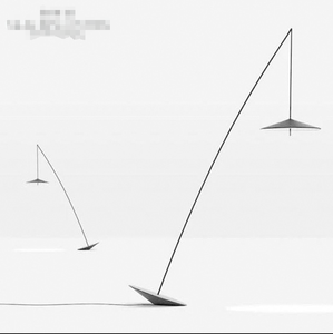 Lumind vecchia personalità del ramo moderno minimalista design triangolo sedile soggiorno camera da letto lampada da terra da pesca - Product Image 5