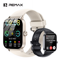 Montre connectée Remax personnalisée OEM, étanche IP68, écran tactile 1,83 pouces, plus de 100 modes sportifs, pour hommes et femmes