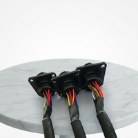 Câble d'extension différentiel pour moto électrique, accessoire informatique, fil de cuivre étamé, conducteur PTFE, fil personnalisé