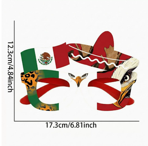 Vente en gros, Meilleure vente : Lunettes en plastique avec drapeau espagnol pour le Mondial de football 2026, Accessoires de supporter, Montures décoratives de mascotte de football - Product Image 5