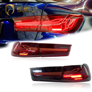 Conjunto de Luces Traseras SJC Car Parts para <span class=keywords><strong>BMW</strong></span> M3 G20 G80 <span class=keywords><strong>Serie</strong></span> <span class=keywords><strong>3</strong></span> 2018-2022 Estilo <span class=keywords><strong>CSL</strong></span> Luces Traseras LED Luces de Señalización Traseras - Product Image 1
