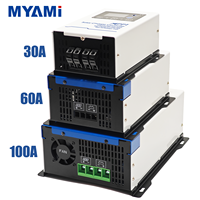 Contrôleur solaire MPPT MYAMi 12V 24V 48V adapté aux batteries au phosphate de lithium 30A 60A 100A