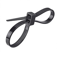 Bridas de nailon 6 autoblocantes 3x200 liberables para un uso conveniente