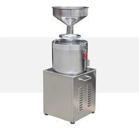 Moulin colloïdal commercial en acier inoxydable pour noix et fruits, idéal pour le beurre de cacahuète et de sésame