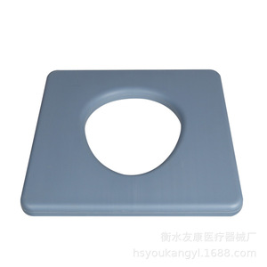 Siège de chaise de toilette en PP moulé par injection pour accessoires de chaise de toilette, usage santé et massage - Product Image 3