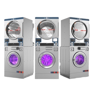 Lavandería autoservicio Speed <span class=keywords><strong>Union</strong></span>, moneda de Hotel, código QR, tarjeta de crédito, calefacción a gas/eléctrica, <span class=keywords><strong>lavadora</strong></span> de pila comercial, <span class=keywords><strong>secadora</strong></span> - Product Image 2