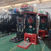 Farbenfrohe LED-Multifunktions-Boxautomaten-Unterhaltungsmaschine, Stimulierendes Münzbetriebenes Digitales Spielzentrum mit 1 Jahr Garantie auf Englischsprachige Version