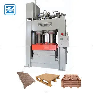 manual compressed wooden pallet making machine bagasse paper waste