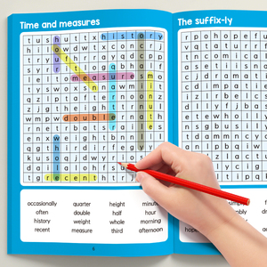 Livre de puzzles de recherche de mots avancés, nouveau jeu de chasse au vocabulaire stimulant, livre d'exercices cérébraux, livre d'activités de loisirs - Product Image 3
