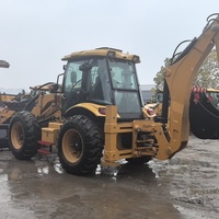 Heißer Verkauf: Caterpillar Chinesischer Hydraulik-Baggerlader 2 Tonnen, kleiner Frontlader mit Yunnei-Motor und Teleskopausleger für Erdbewegungsarbeiten