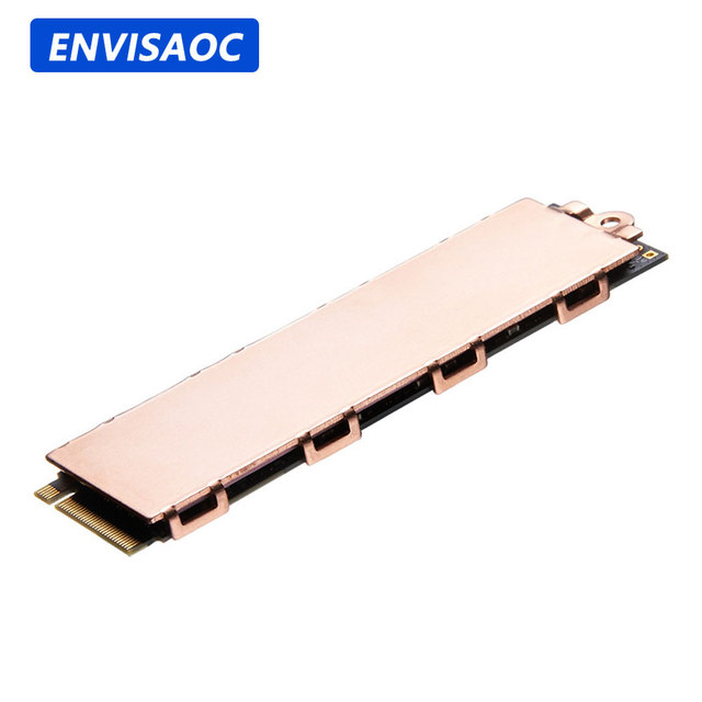 M.2 NVMe SSD Heatsink M2 2280 NGFF Hard Disk Heat Sink Copper Radiator With ThermalPad for Laptop Desktop PC AIO SSD Cooler