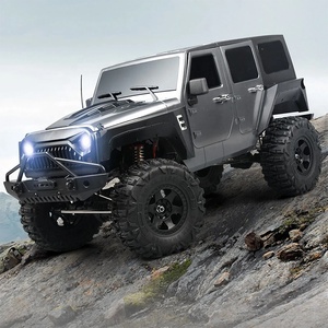 Hiệu suất cao Off Road MN mô hình MN222 quy mô 1/10 4WD <span class=keywords><strong>RC</strong></span> Trail Crawler SUV RTR với hợp kim cầu trục và đầy đủ Led nhóm ánh sáng - Product Image 4