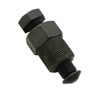Extracteur de poulie de vilebrequin en acier au carbone moyen noir, marque OEM/ODM Taïwan, pour kit d'outils d'installation et de réparation automobile, compatible ABG