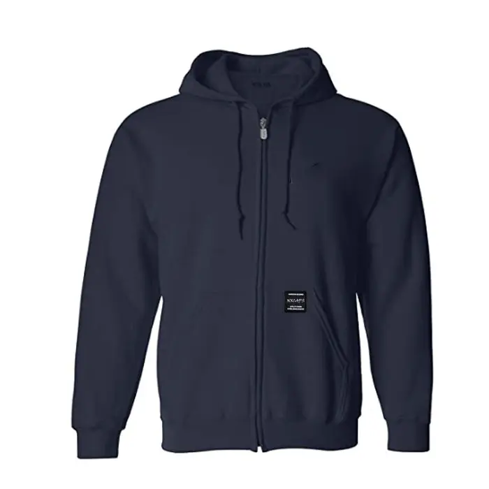 Wholesale Men s Graphic Logo Zipper Hoodies 100% Cotton Hooded Sweatshirts OEM