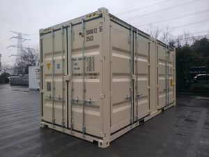 Nouveau conteneur maritime en acier inoxydable 20GP 20HC 40HC personnalisable avec porte latérale complète, conteneur sec pour expéditions en Australie et aux États-Unis - Product Image 5