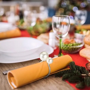 Elegante <span class=keywords><strong>Portatovaglioli</strong></span> in Metallo per Banchetti Nuziali, Portacandele da Tavola, Decorazione per la Casa - Product Image 6