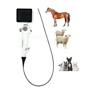 Veteriner araçları hayvan koyun ve keçi spekulum endoskop küçük hayvanlar endoskopi vet taşınabilir pet video endoskop