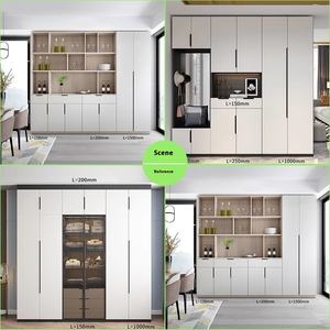 Üreticinin çağdaş alüminyum alaşım genişletilmiş görünmez kolu kenar mühürlü dolap kapı çekmece topuzu oturma odası için - Product Image 2