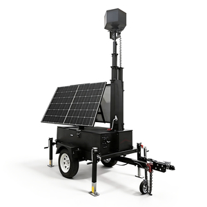 Remorque <span class=keywords><strong>solaire</strong></span> <span class=keywords><strong>autonome</strong></span> mobile avec vidéosurveillance sans fil pour la surveillance des emplacements éloignés - Product Image 1