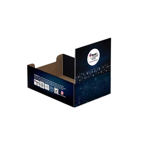 Exhibidor de Cartón Plegable de Doble Uso, Personalizado con Impresión CMYK, Exhibidor de Sobremesa, Caja de Exhibición de Papel - Product Image 5