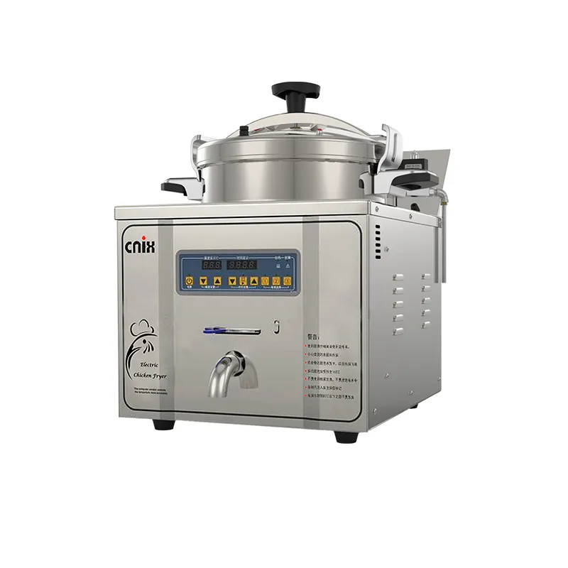 Freidora comercial de pollo a la parrilla de gran capacidad de 22L modelo 1800/freidora de Broaster modelo 1800 (CE, fabricante)