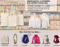 Vente en gros d'accessoires de mode sac à poussière pour chapeau impression personnalisée sac à poussière à cordon en lin et coton noir naturel avec poignée en corde