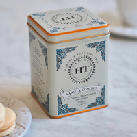 Ensemble de bidons vides métalliques de qualité alimentaire personnalisés en vrac pour le thé, le café et les bonbons Boîte d'emballage en métal
