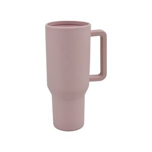 แก้วกาแฟซิลิโคนรักษ์โลกทันสมัยพร้อมหูจับ ขนาด 40 ออนซ์ ทนความร้อนสูง พกพาสะดวก เหมาะสำหรับงานปาร์ตี้ - Product Image 2