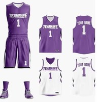 Maillots de sport réversibles personnalisés pour jeunes, vierges, à sublimation, en gros, à prix abordable