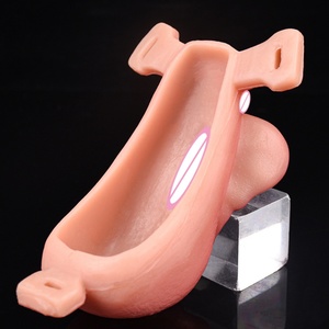 FAAK Strapon, Vagina Realista, Vibrador de Silicona, Juguetes Sexuales para Hombres, Masturbador, Masajeador de Próstata, Productos para Preliminares - Product Image 3