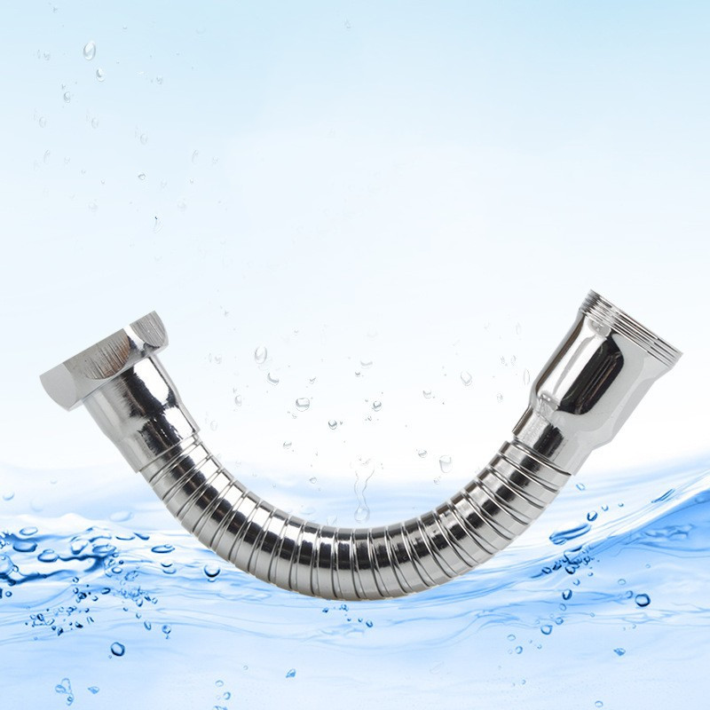 Adattatore A Gomito Per Doccia Regolabile 135° – Braccio Curvo In Rame G1/2, Prolunga Da 12,5 Cm, Per Soffione Fisso E Portatile