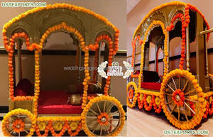 Moroccan Wedding Bride Entry <b>Doli</b> Amariya Wedding Crystal <b>Doli</b> for Indian Bride Entrance Moroccan Wedding Amariya for Bridal - Product Image 3