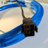 Tuyau adhésif thermofusible interne en PTFE de 8 mm, chauffé électriquement pour ligne de production de couches, 60-260°C